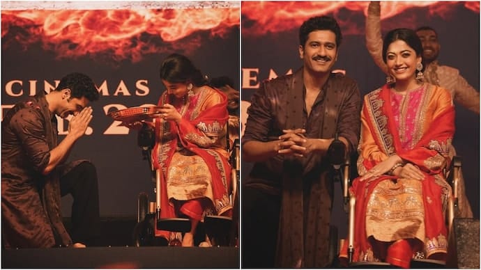 Rashmika Mandana And Vicky Kaushal