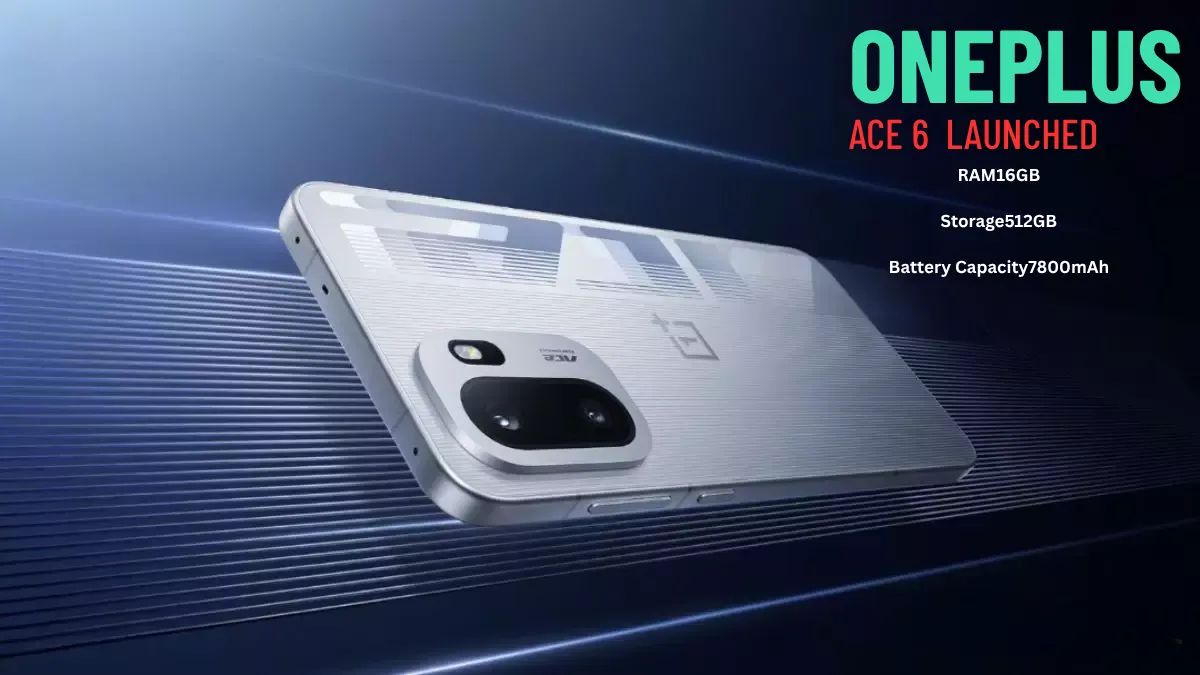 OnePlus Ace 6 Launched